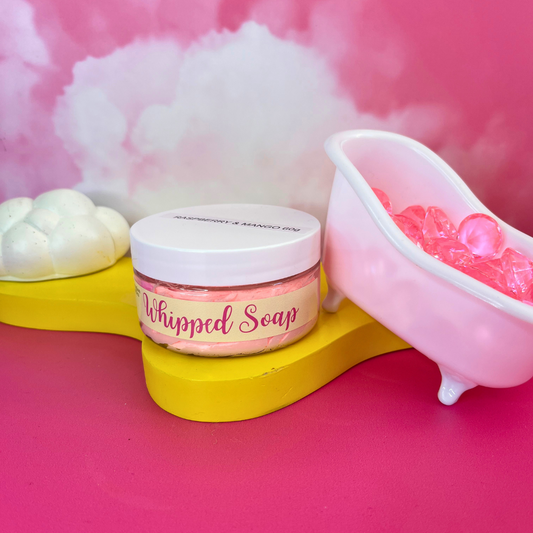 Raspberry and Mango - Whipped Soap