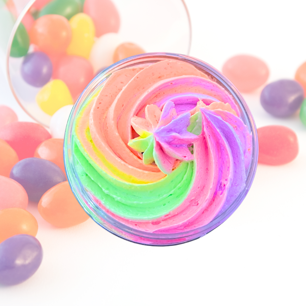 jellybean whipped soap