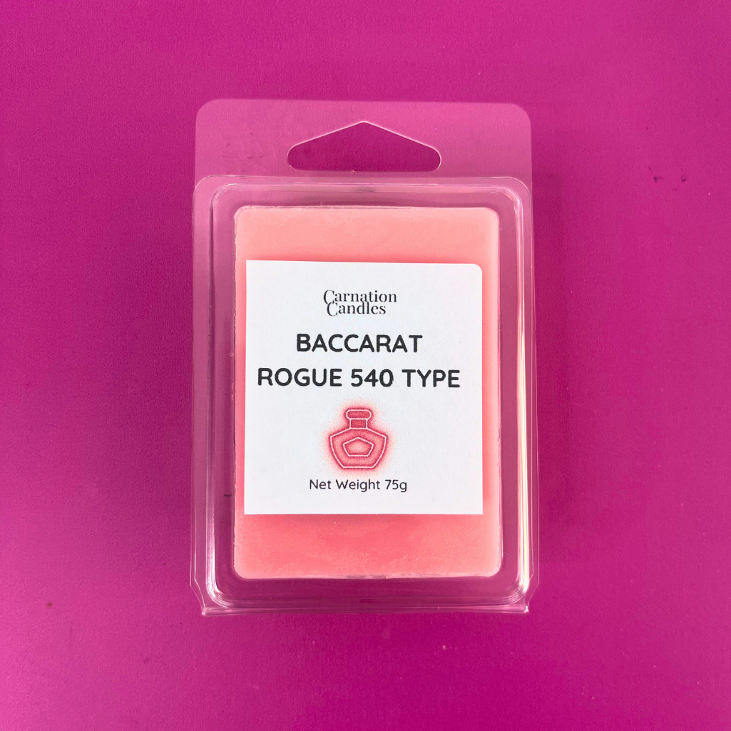 baccarat rouge 540 type wax melt