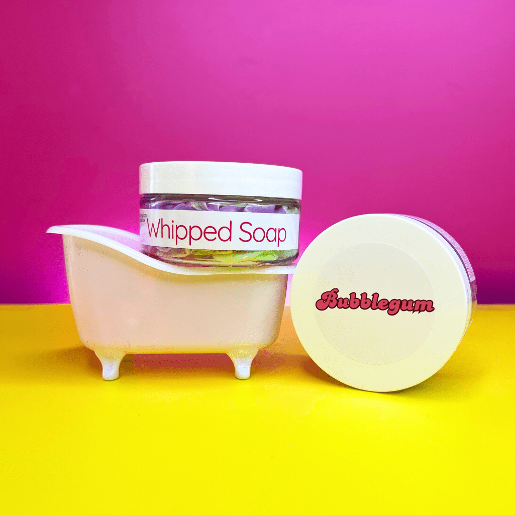 bubblegum whipped soap