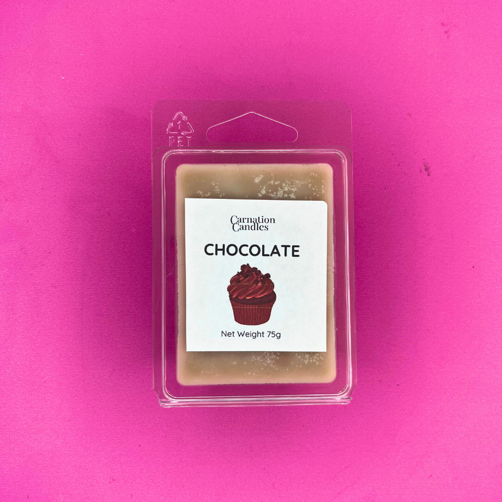 chocolate scented wax melt
