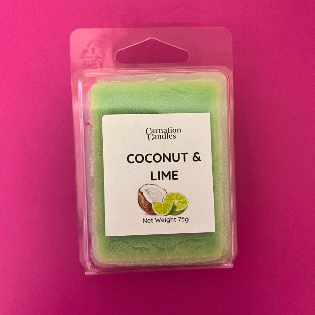 coconut lime wax melts