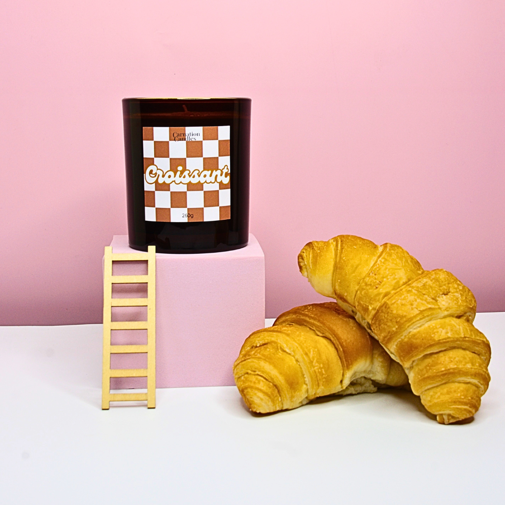 croissant candle