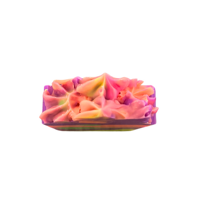 Flower Garden Soap Bar (piped top)