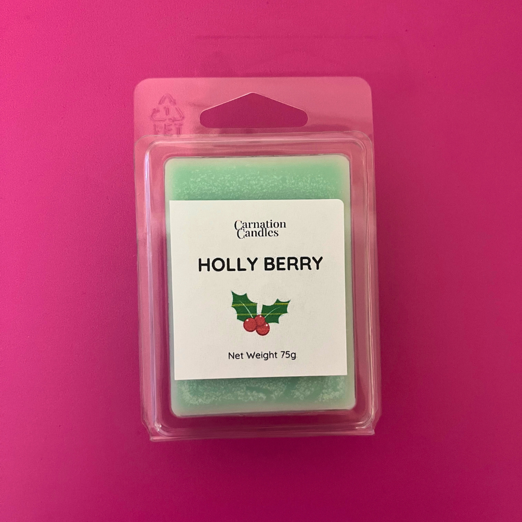 holly berry wax melt