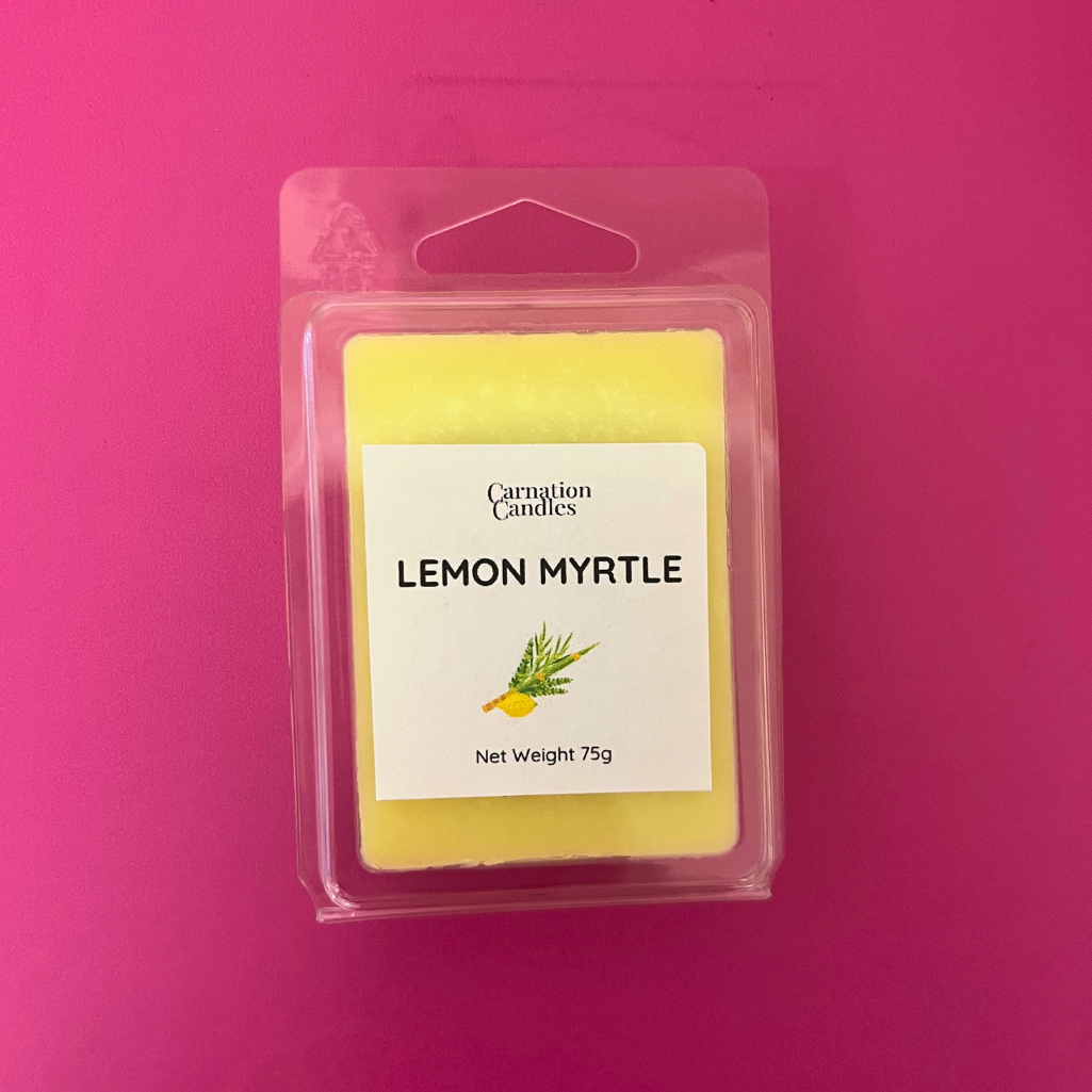 lemon myrtle wax melt