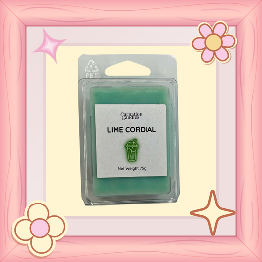 lime cordial wax melt