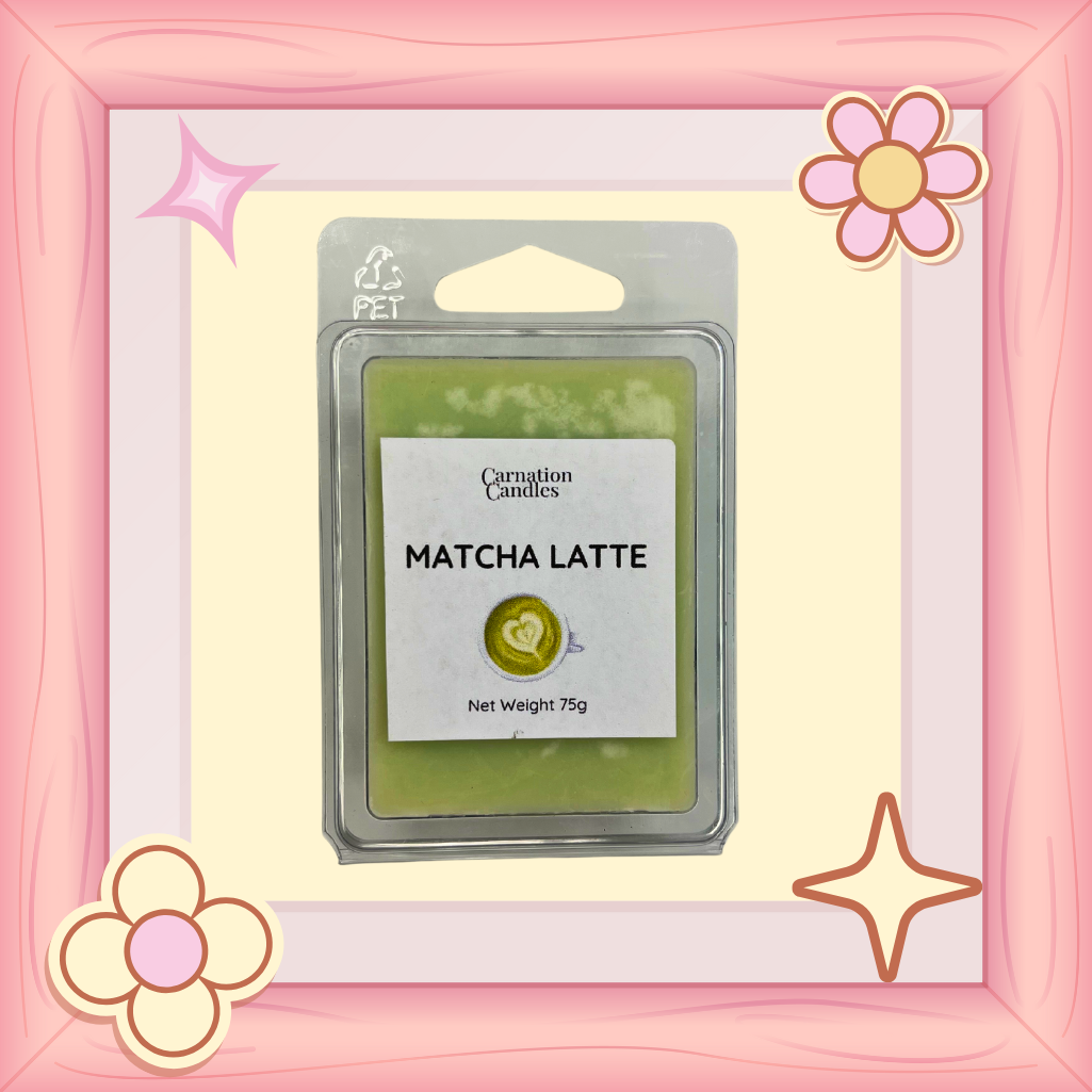 matcha latte wax melt