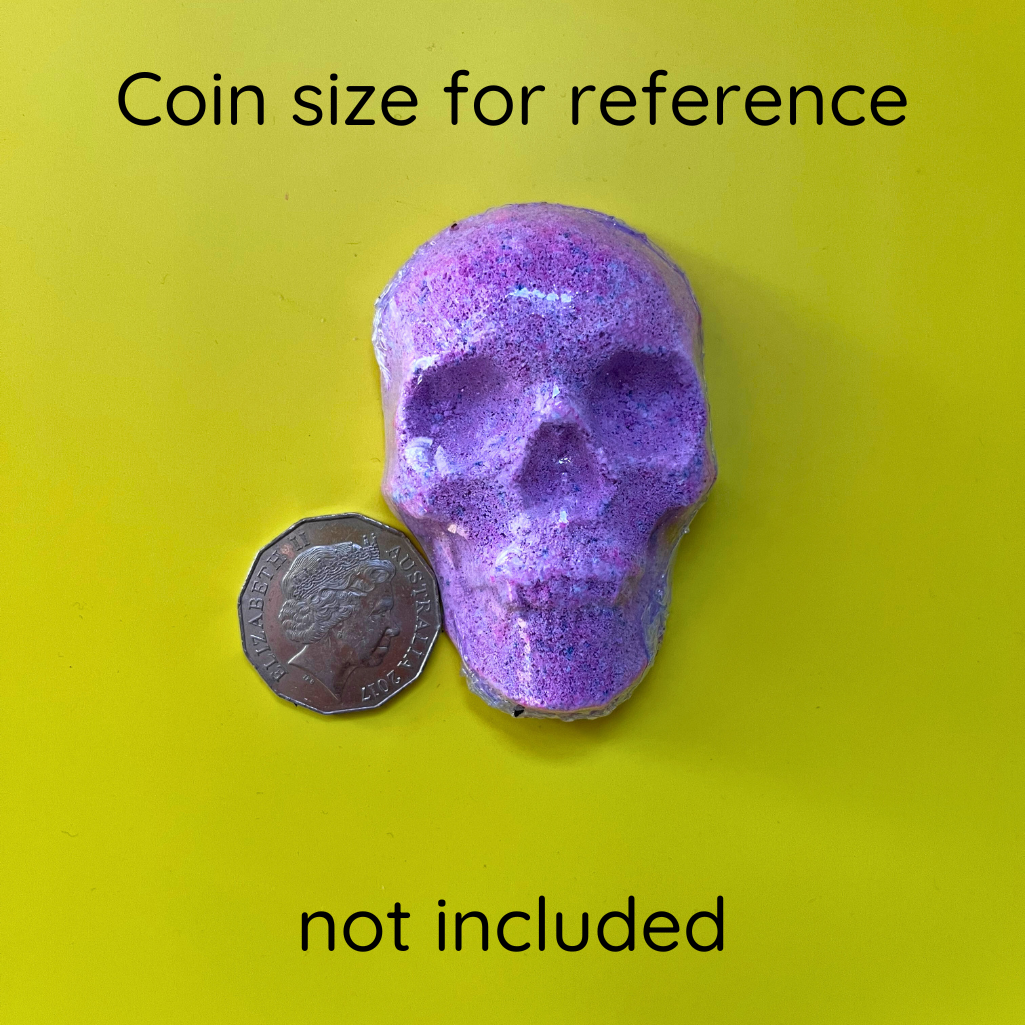 Rainbow Sherbet Mini Skull Bath Bomb