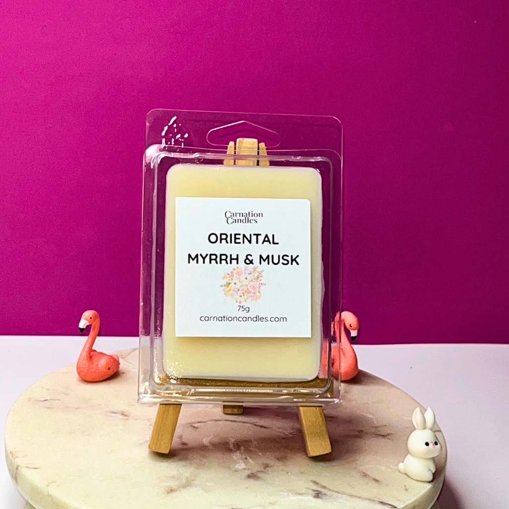 oriental myrrh & musk wax melt