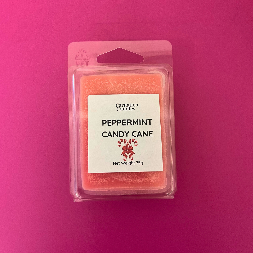 peppermint candy cane wax melt