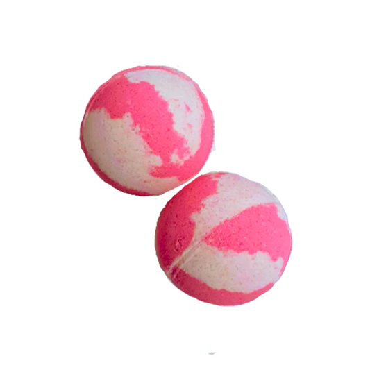 pink apple and vanilla bath bomb australia