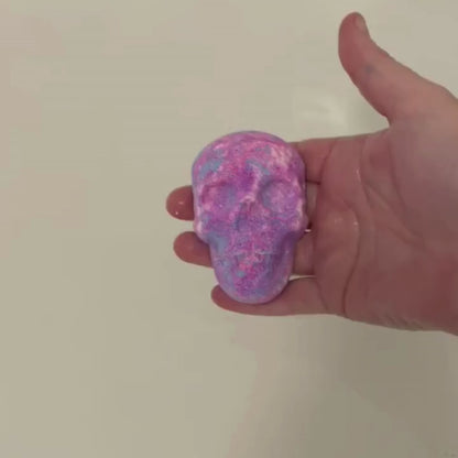 Rainbow Sherbet Mini Skull Bath Bomb