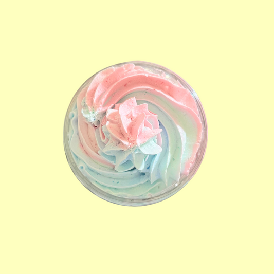 snow fairy whipped soap