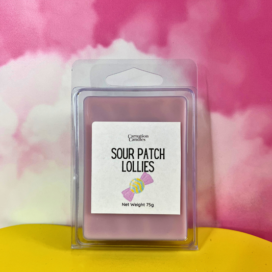 sour patch lolly scented wax melts